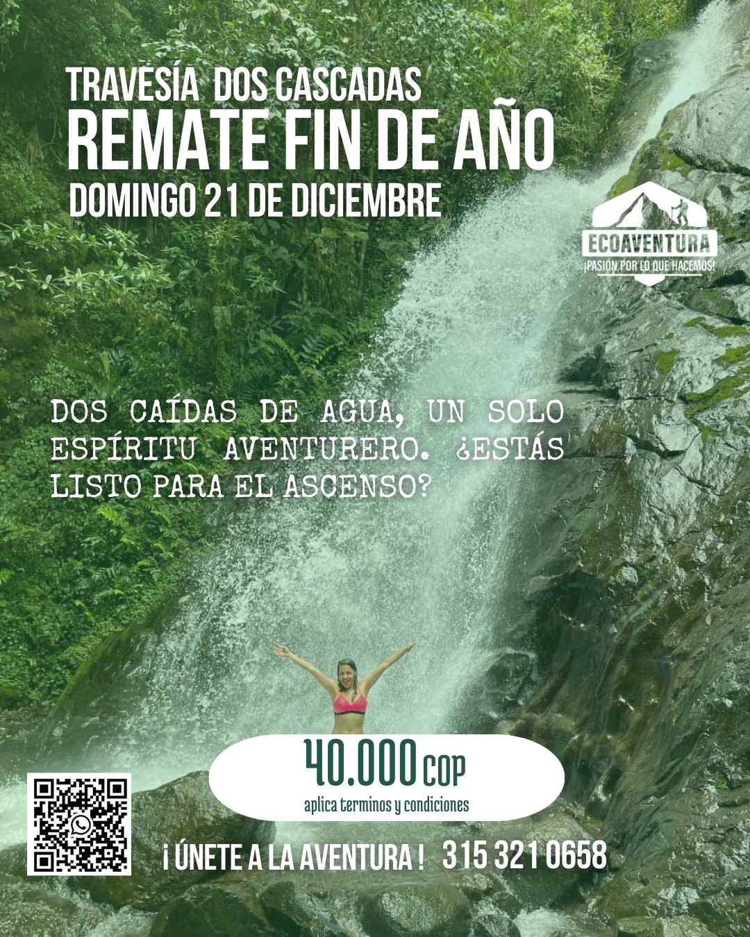 Travesía Dos Cascadas — Crucero San José — La Candelaria
