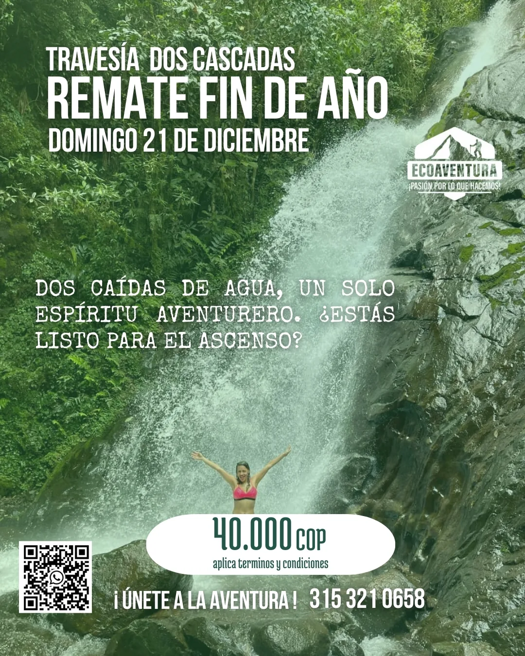 Travesía Dos Cascadas — Crucero San José — La Candelaria